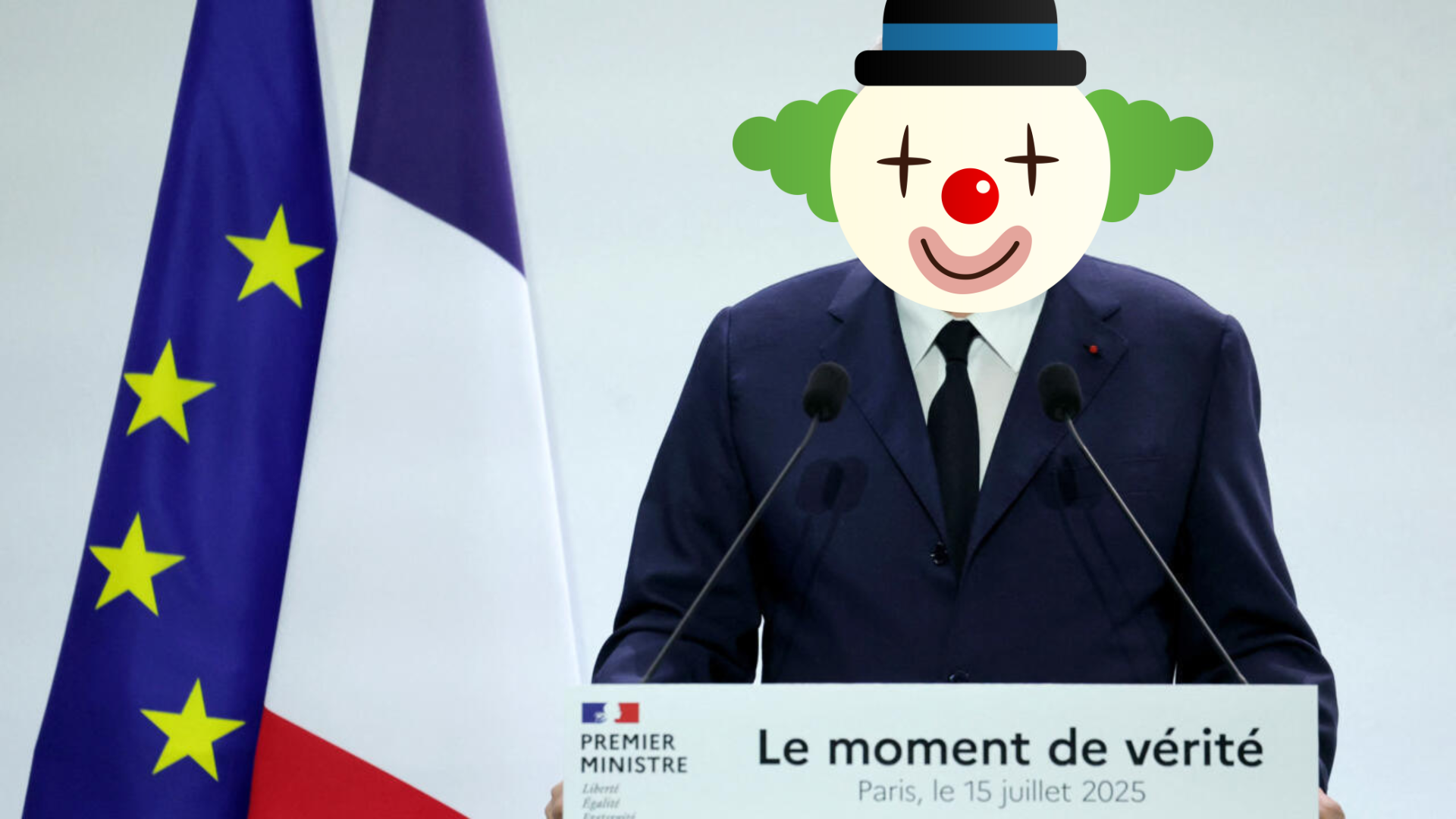 Bayrou clown
